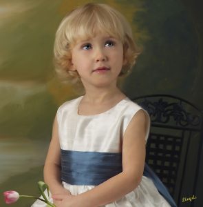 Classic Oil On Canvas Portraits